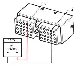 40 Way inverter connector Pin 1 to Pin 6