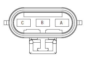 ECA 3-way connector fuller tranmission