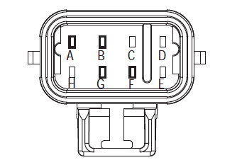 ECA 8-way connector